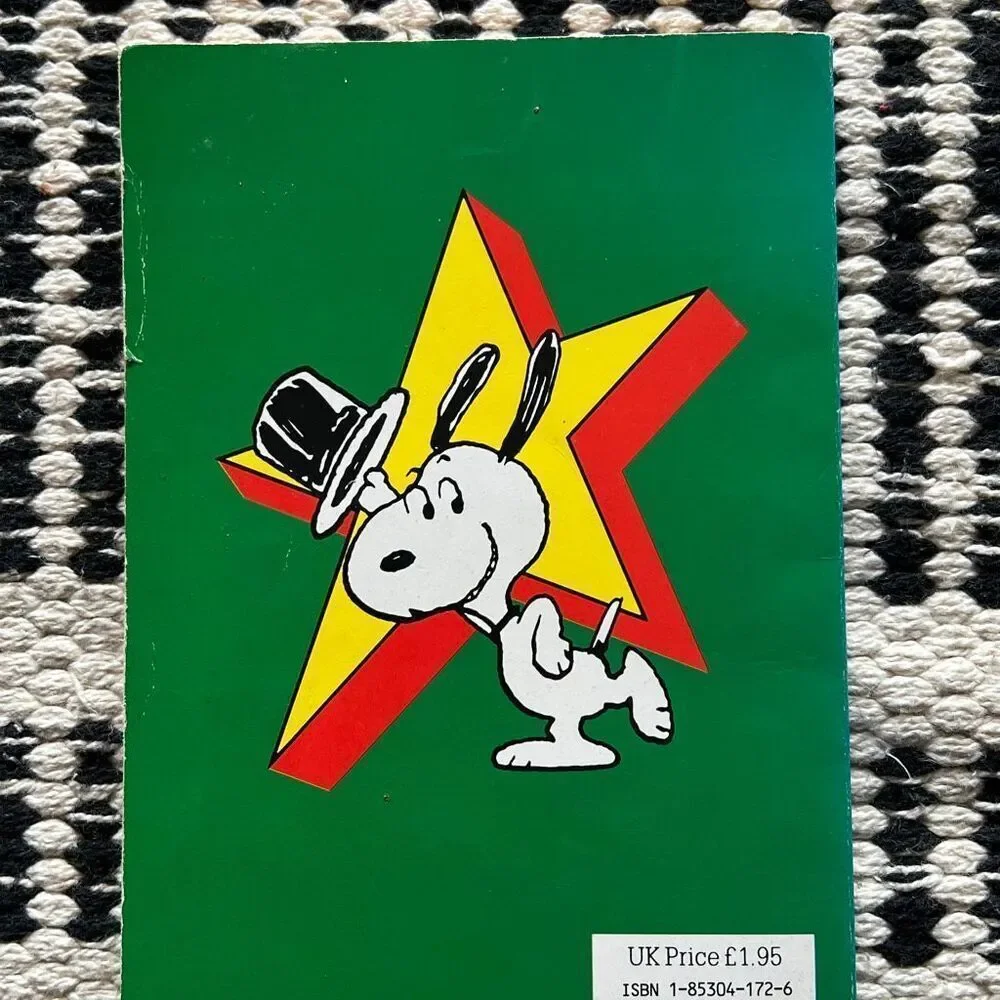 Snoopy Stars in The mixed Doubled Vintage book 1989 Charles M. Schulz book